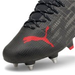 Încălțăminte de Fotbal pentru Adulți Puma Ultra 1.3 MxSG Negru