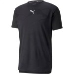 Tricou cu Mânecă Scurtă Bărbați Puma 521530 01 Negru