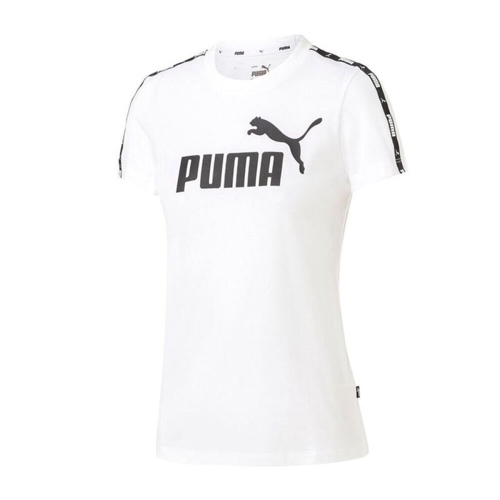 Tricou cu Mânecă Scurtă Femei Puma 670680 02 Alb (XL)