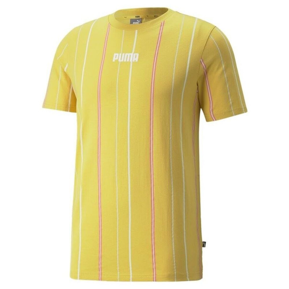 Tricou cu Mânecă Scurtă Bărbați Puma 847408 31 Galben (L)