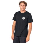 Tricou cu Mânecă Scurtă Bărbați Rip Curl CTEST9-90 Negru
