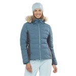 Geaca de ski Salomon LC1562200 Albastru deschis