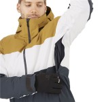 Geaca de ski Salomon LC1587700 Gri deschis Bărbați
