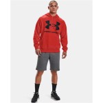 Hanorac cu Glugă Bărbați Under Armour Fleece Rival Roșu