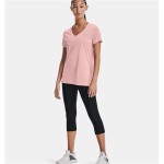 Tricou cu Mânecă Scurtă Femei Under Armour 1258568-676 Roz (XS)
