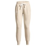 Pantaloni lungi de sport Under Armour Rival Fleece Joggers Alb Natural Femeie