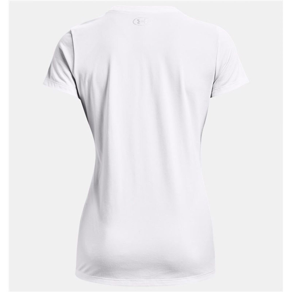 Tricou cu Mânecă Scurtă Femei Under Armour 1369864-100 Alb (XS)