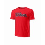 Tricou cu Mânecă Scurtă Bărbați Wilson WRA806610 Roșu (S)