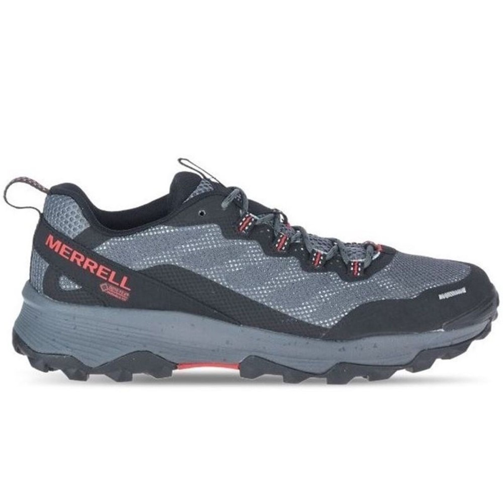 Pantofi trail pentru bărbați (alergare montană) Merrell Speed Strike Gore-Tex Plieno mėlynumo