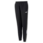 Pantaloni Sport pentru Copii Puma Essential+ Colorblock Boy Negru