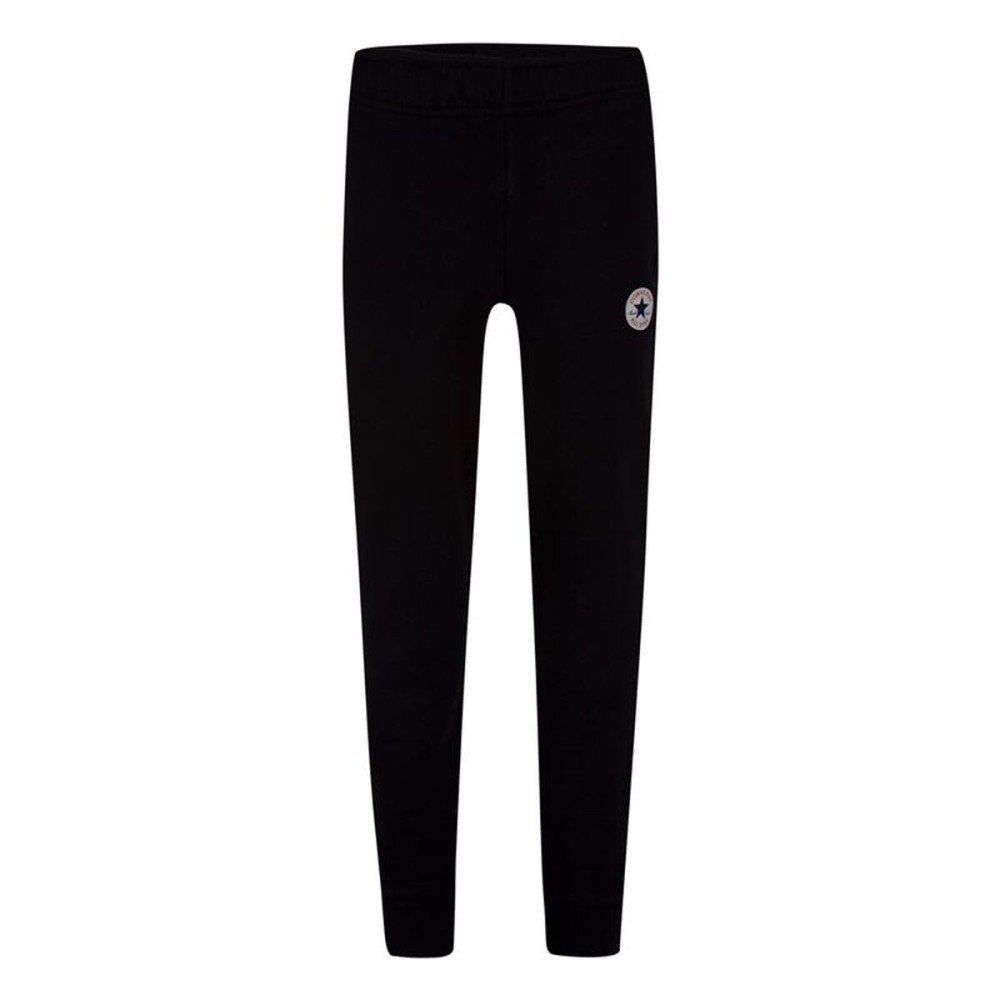 Pantaloni lungi de sport Converse Chuck Taylor Patch Jogger Negru