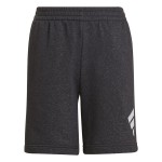 Pantaloni Scurți Sport pentru Copii Adidas Future Icons 3 Bandas Negru