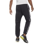 Pantaloni lungi de sport Reebok Ri Tape Jogger Negru Bărbați