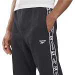 Pantaloni lungi de sport Reebok Ri Tape Jogger Negru Bărbați