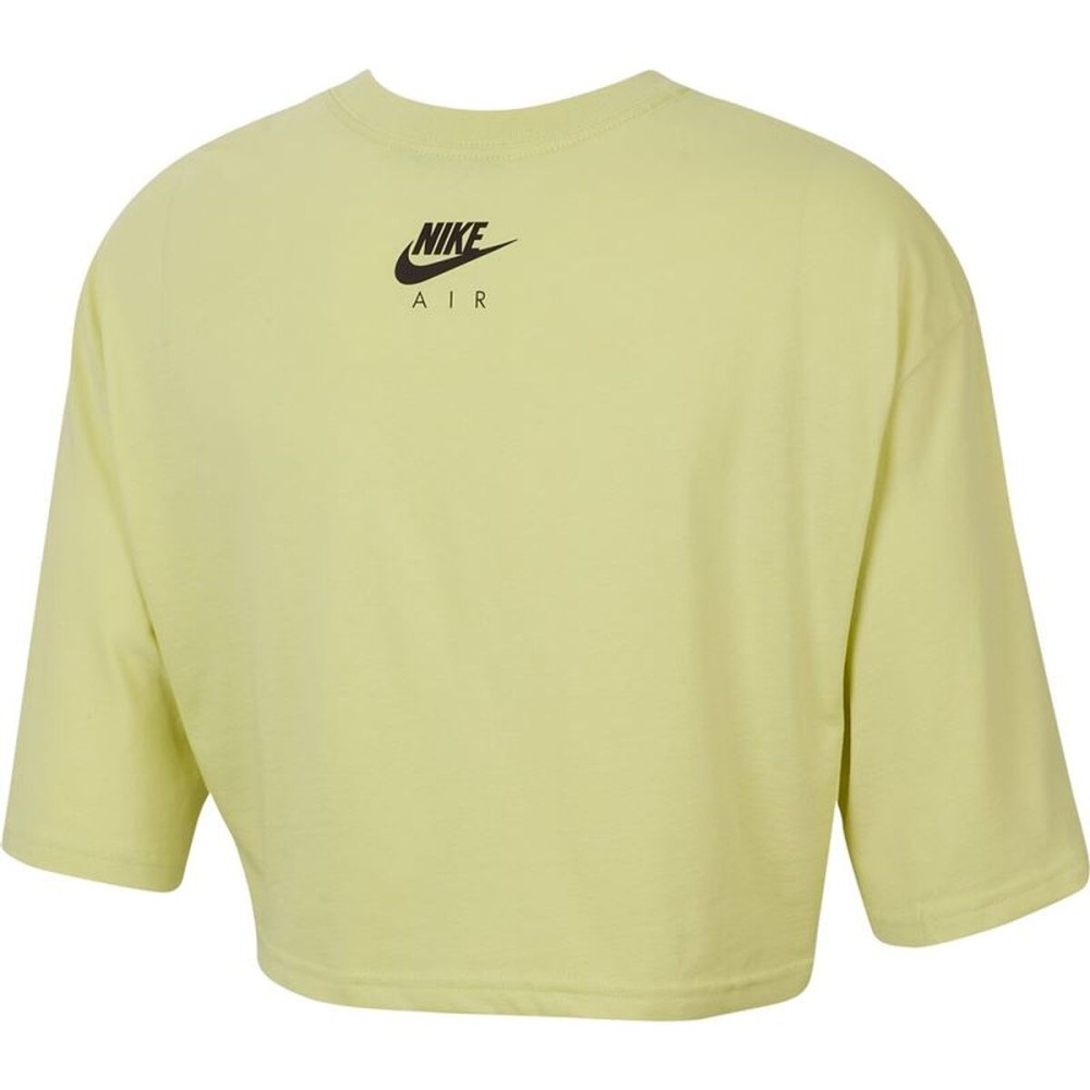 Tricou cu Mânecă Scurtă Femei Nike Air Verde deschis