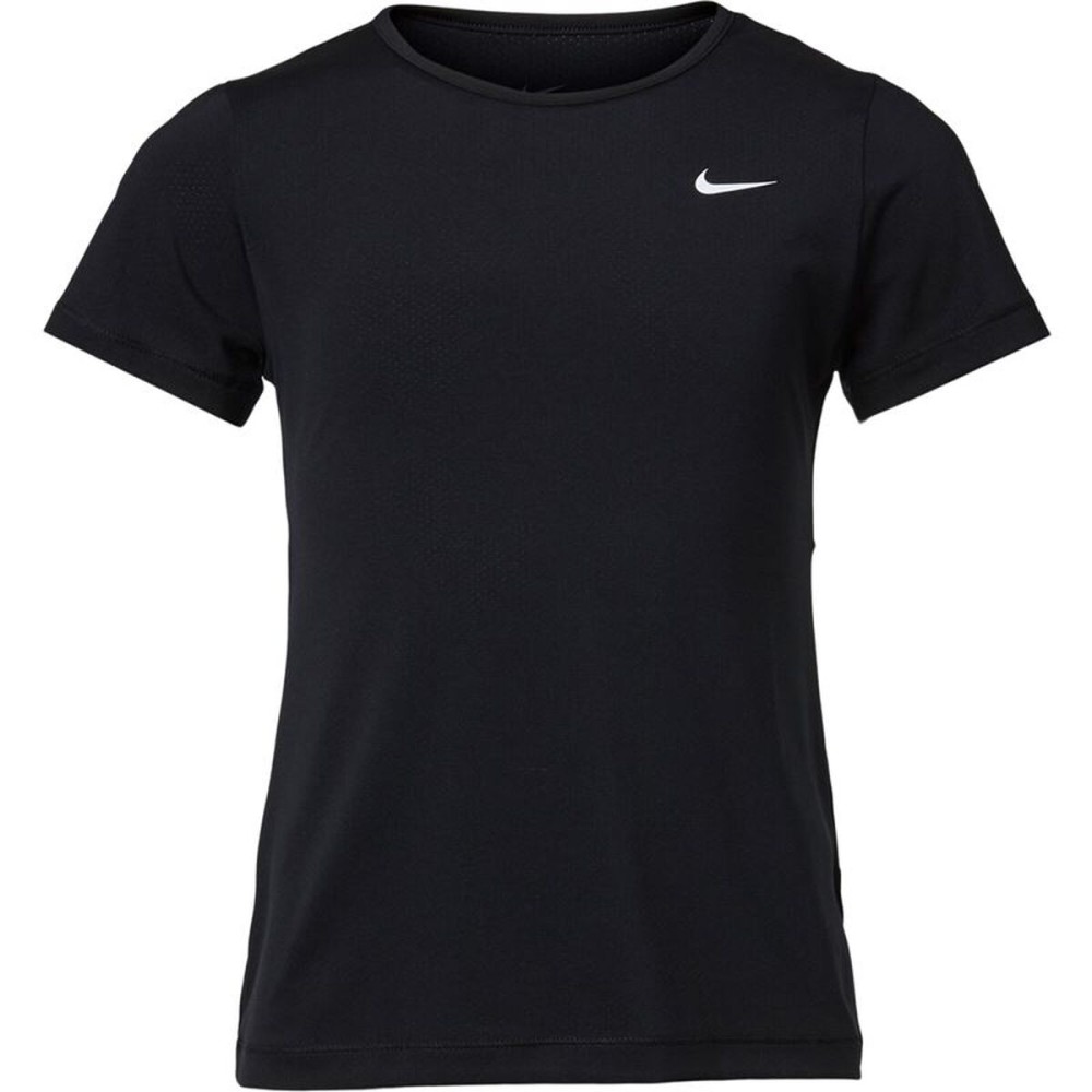 Tricou cu Mânecă Scurtă pentru Copii Nike Nike Pro Sleeve Negru