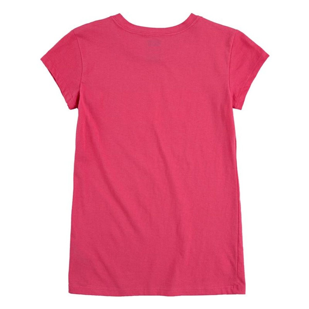 Tricou cu Mânecă Scurtă pentru Copii Levi's Batwing Girl Pink