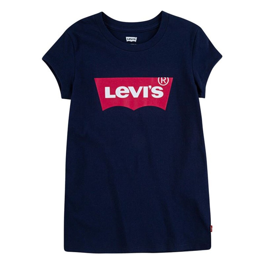 Tricou cu Mânecă Scurtă pentru Copii Levi's Batwing Girl Albastru închis