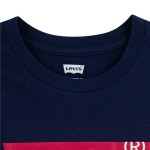 Tricou cu Mânecă Scurtă pentru Copii Levi's Batwing Girl Albastru închis