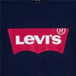 Tricou cu Mânecă Scurtă pentru Copii Levi's Batwing Girl Albastru închis