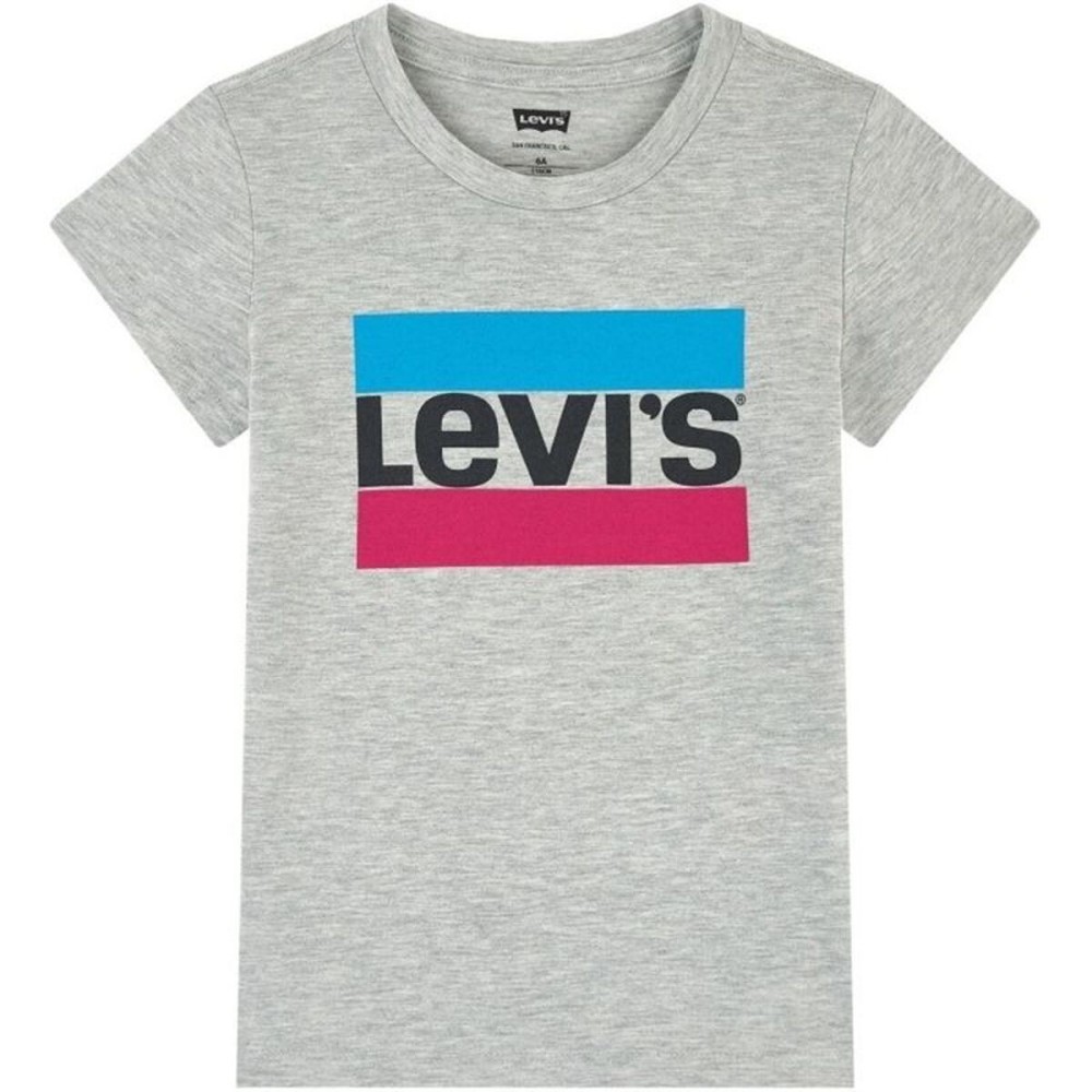 Tricou cu Mânecă Scurtă pentru Copii Levi's SPORTSWEAR LOGO TEE Gri
