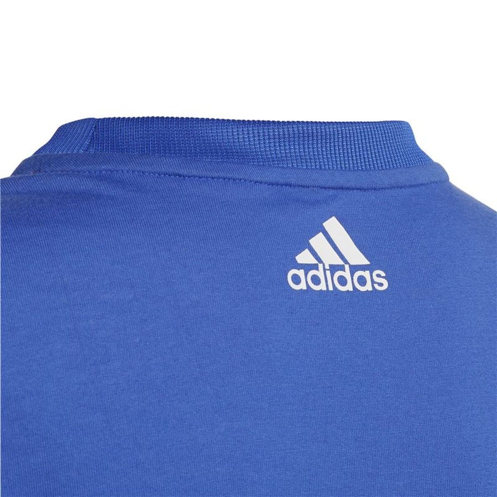 Tricou cu Mânecă Scurtă pentru Copii Adidas Predator Blue Albastru