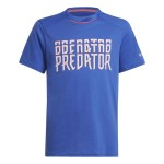 Tricou cu Mânecă Scurtă pentru Copii Adidas Predator Blue Albastru
