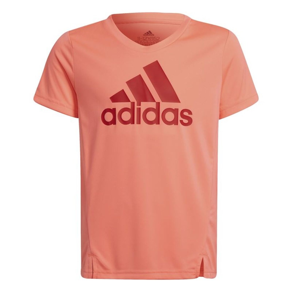 Tricou cu Mânecă Scurtă pentru Copii Adidas Somon