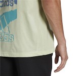 Tricou cu Mânecă Scurtă Bărbați Adidas Essentials brandlove Galben