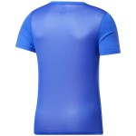 Tricou cu Mânecă Scurtă Bărbați Reebok Workout Ready Activchill Albastru