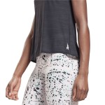 Tricou cu Mânecă Scurtă Femei Reebok Workout Ready Activchill Negru