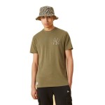 Tricou cu Mânecă Scurtă Bărbați New Era MLB New York Yankees M Kaki