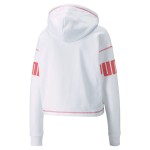 Hanorac cu Glugă Femei Puma Puma Power Hoodie Fl W Alb