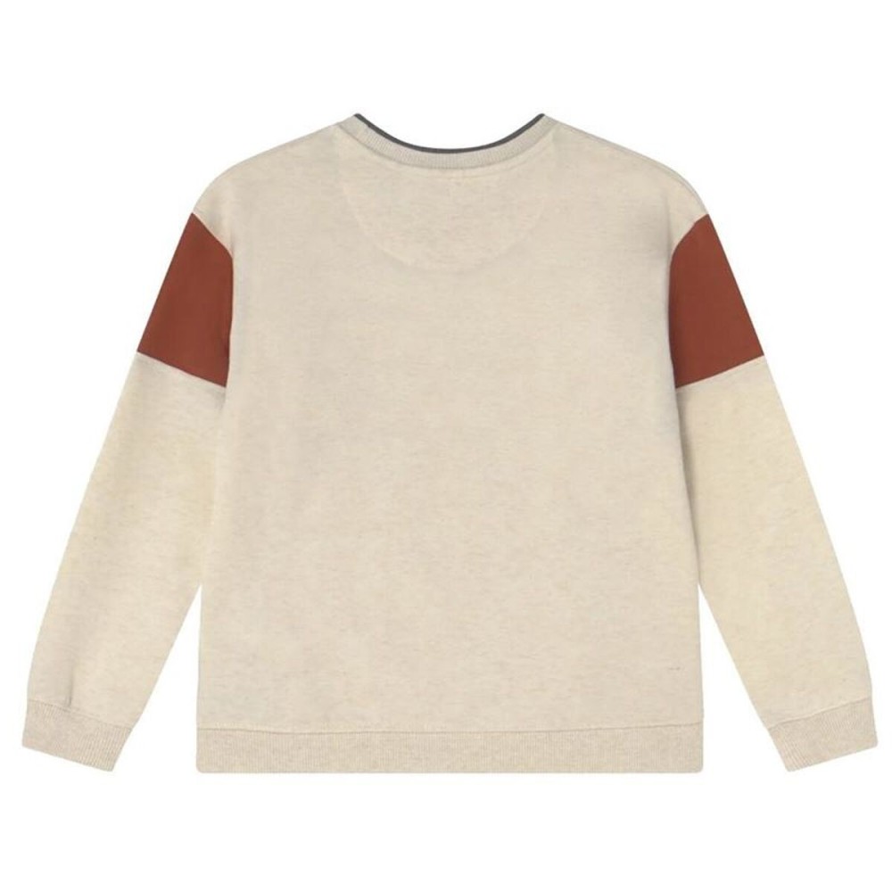 Hanorac fără Glugă Copii Levi's Colorblock Crewneck Galben