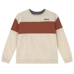 Hanorac fără Glugă Copii Levi's Colorblock Crewneck Galben