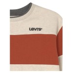 Hanorac fără Glugă Copii Levi's Colorblock Crewneck Galben