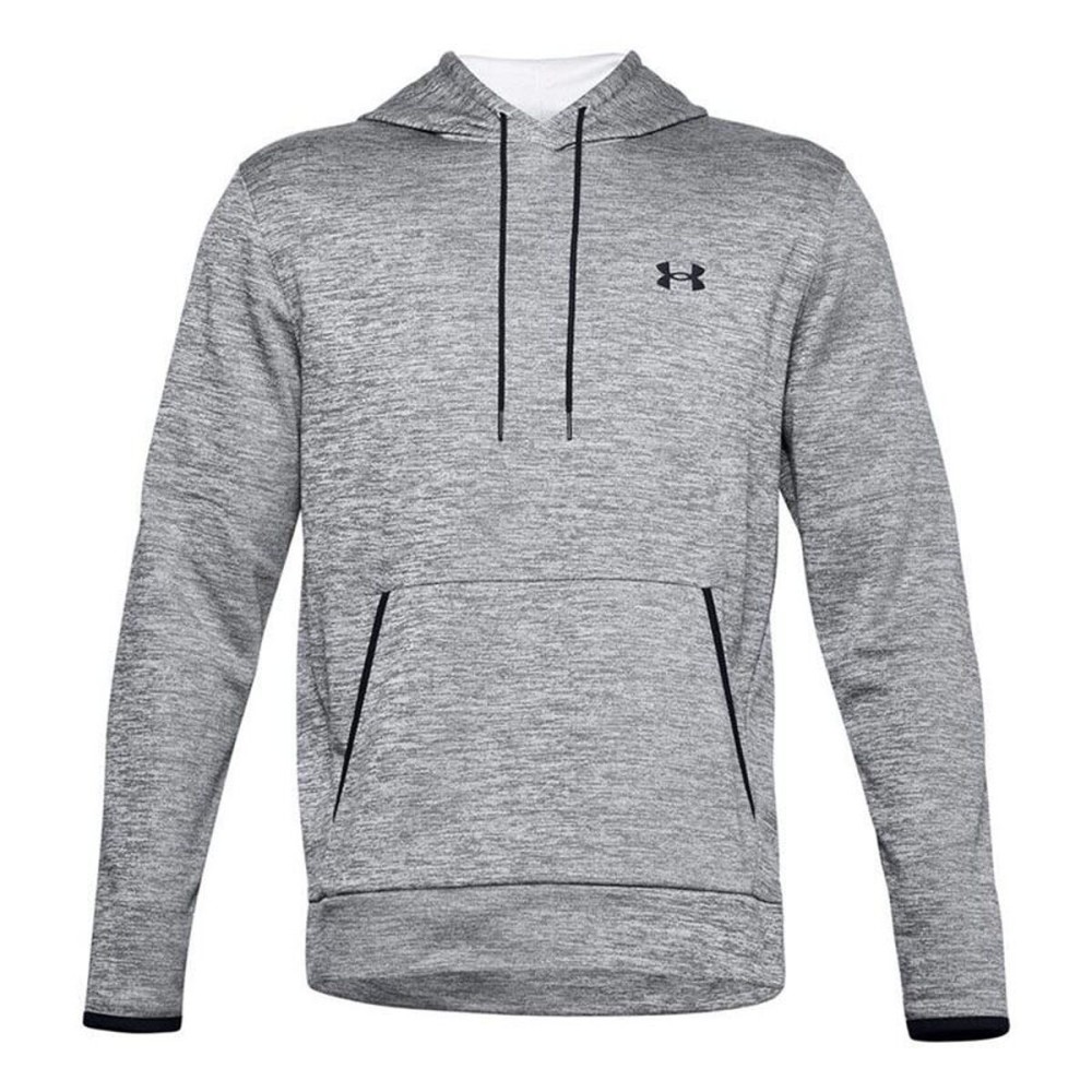 Hanorac cu Glugă Bărbați Under Armour Fleece Twist Gri închis