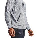Hanorac cu Glugă Bărbați Under Armour Fleece Twist Gri închis