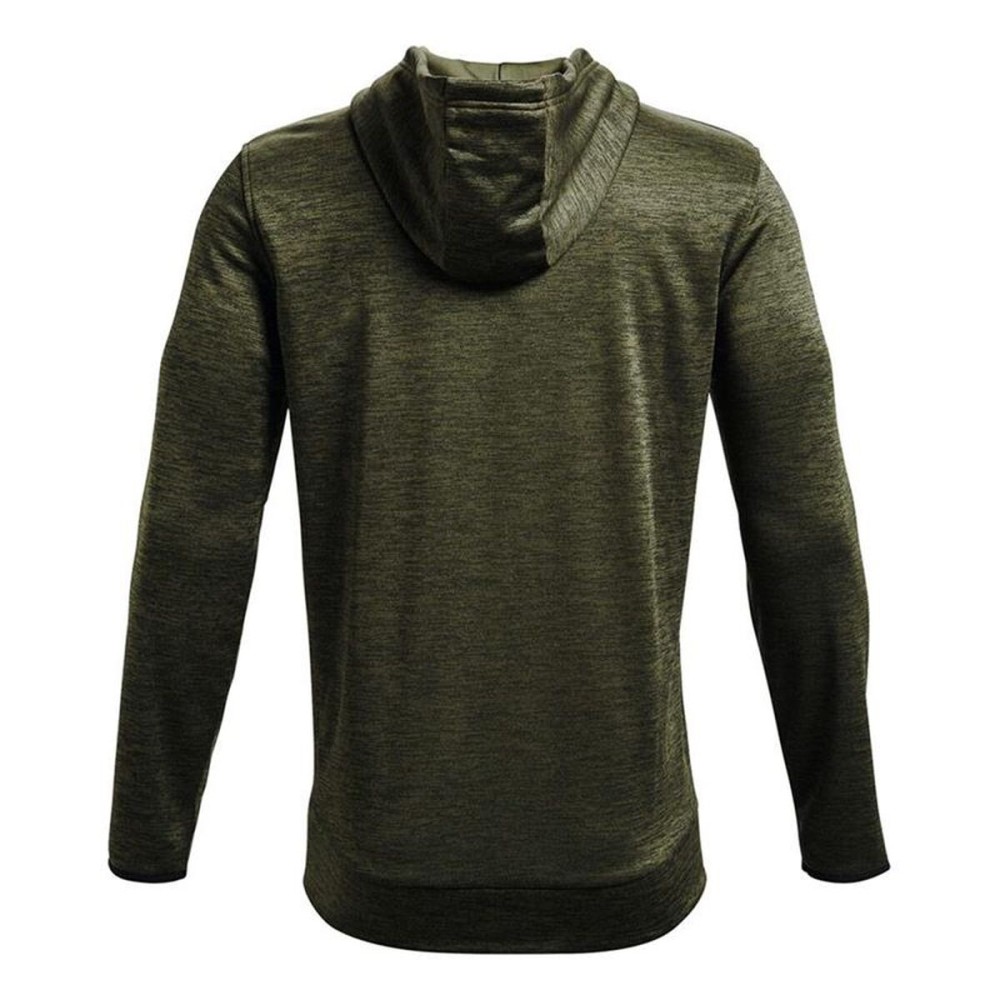 Hanorac cu Glugă Bărbați Under Armour Fleece Twist Verde inchis
