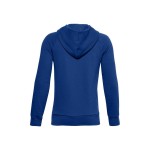 Hanorac cu Glugă Copii Under Armour Colorblock Crewneck Albastru