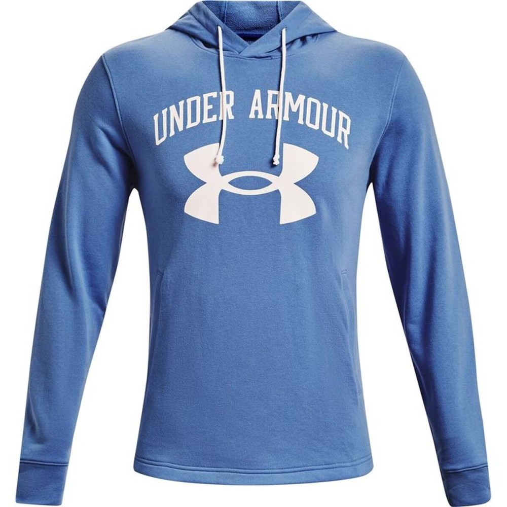 Hanorac cu Glugă Bărbați Under Armour Rival Terry Indigo