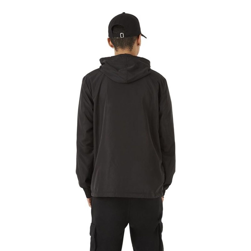 Hanorac cu Glugă Bărbați New Era Chicago Bulls Camo Logo Windbreacker Negru