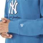 Hanorac fără Glugă Bărbați New Era MLB Heritage New York Yankees M Blue Albastru