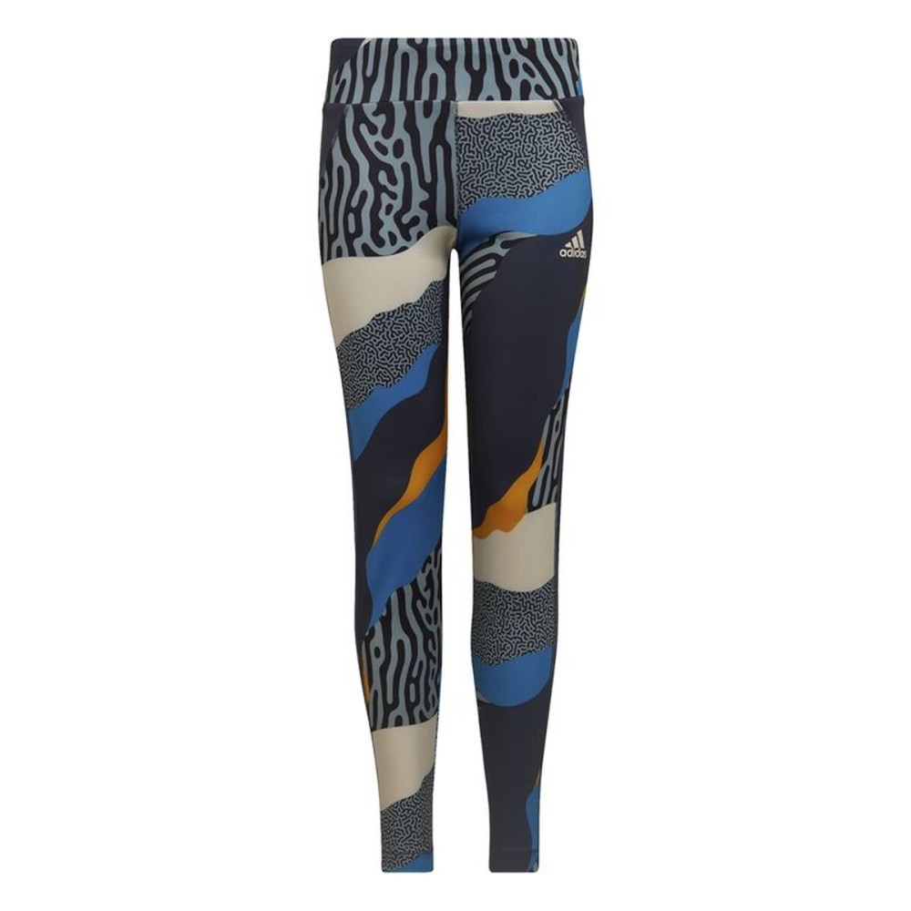 Colanți Sport pentru Copii Adidas Power Tight Indigo