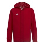 Jachetă Sport pentru Copii Adidas Entrada 22 Kids Roșu