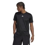 Tricou cu Mânecă Scurtă Bărbați Adidas HN8506 Negru (XS)