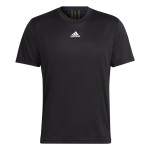 Tricou cu Mânecă Scurtă Bărbați Adidas HN8506 Negru (XS)