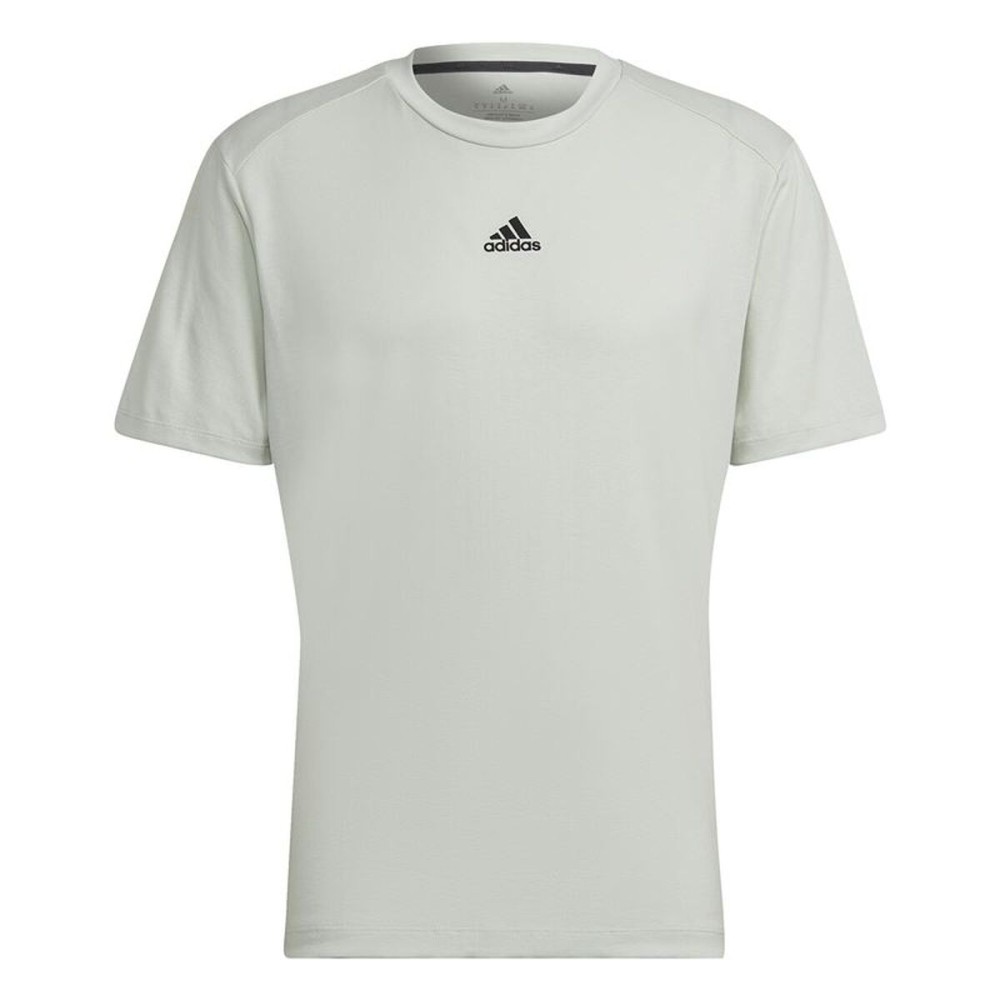 Tricou cu Mânecă Scurtă Bărbați Adidas Aeroready Alb