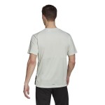 Tricou cu Mânecă Scurtă Bărbați Adidas Aeroready Alb