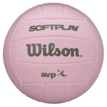 Minge de Volei Wilson WV4007205XBOF Roz Blană Sintetică